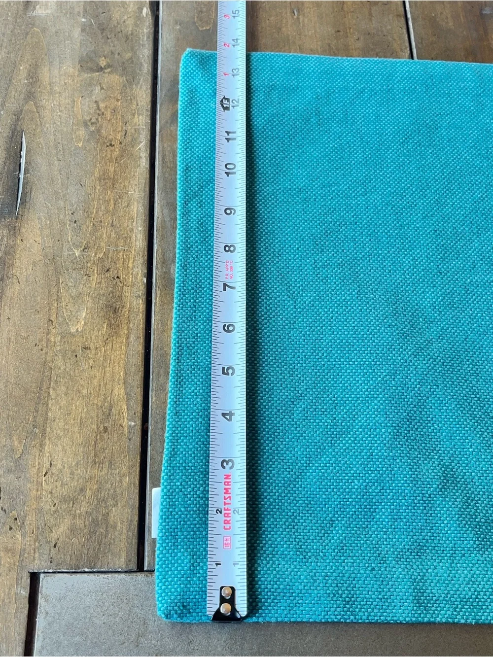 2 Pier 1 Teal Waffle-Weave Cotton Placemats NWT Boho Cottagecore Farmhouse